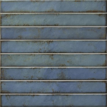 Настенная плитка Brick Raku Turquoise 35x35 - La Platera