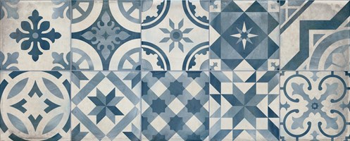 Настенная плитка Decor Montblanc Blue 20x50 - Cifre Ceramica