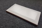 Настенная плитка (кабанчик) Biselado Blanco Mate 10x20 - Dar Ceramics 0