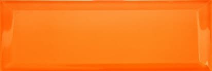 Настенная плитка (кабанчик) Biselado Naranja Brillo 10x30 - Dar Ceramics
