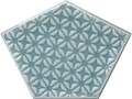 Настенная плитка Shapes Dec 1 3D Ice blue 11,2x15 - Heralgi (HRG)