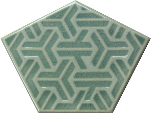 Настенная плитка Shapes Dec 3 3D Mint 11,2x15 - Heralgi (HRG)