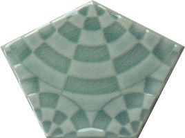 Настенная плитка Shapes Dec 4 3D Mint 11,2x15 - Heralgi (HRG)