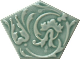 Настенная плитка Shapes Dec 5 3D Mint 11,2x15 - Heralgi (HRG)