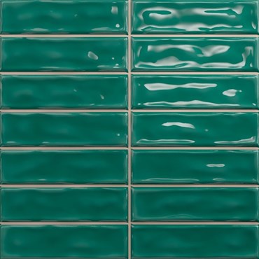 Настенная плитка Sticks emerald 20x20 - Dar Ceramics (CVA)