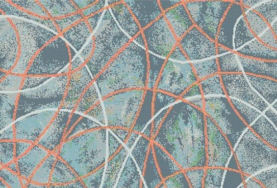Стеклянная мозаика Aros 31,6x31,6 (панно 600x885 см)- Mosavit