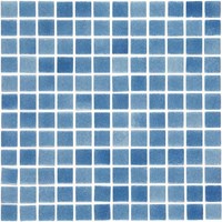 Стеклянная мозаика BR-2001-A Azul Piscina 31,6x31,6 - Mosavit