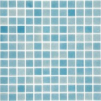 Стеклянная мозаика BR-2003-A Azul Turquesa 31,6x31,6 - Mosavit