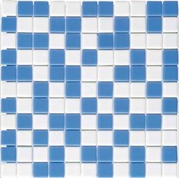 Стеклянная мозаика Combi-3-A (MC-101-A+MC-201-A) 31,6x31,6 - Mosavit