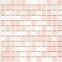 Стеклянная мозаика Combi-9-A (Melange Rose) 31,6x31,6 - Mosavit
