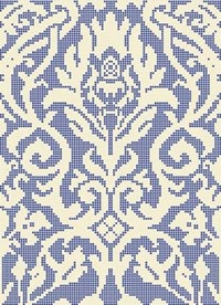 Стеклянная мозаика Damasco 31,6x31,6 (панно 252x350 см)- Mosavit