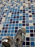 Стеклянная мозаика Degradado Azul 31,6x31,6 - Mosavit
