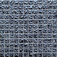 Стеклянная мозаика Drops Antracita 100% 31,6x31,6 - Mosavit