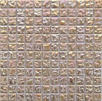 Стеклянная мозаика Drops Beige 100% 31,6x31,6 - Mosavit