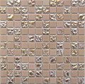 Стеклянная мозаика Drops Beige 50% 31,6x31,6 - Mosavit