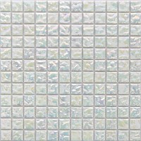 Стеклянная мозаика Drops Blanco 100% 31,6x31,6 - Mosavit