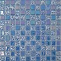 Стеклянная мозаика Drops Celeste 50% 31,6x31,6 - Mosavit