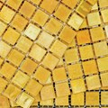 Стеклянная мозаика Metalico Dore 31,6x31,6 - Mosavit